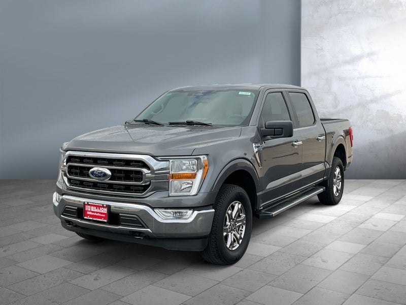 2023 Ford F-150 XL in Gray — front three-quarter view
