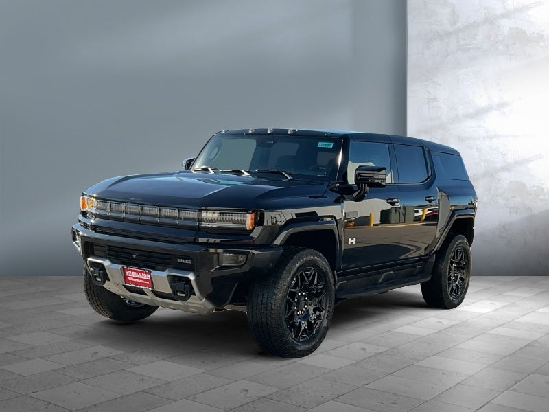 2026 GMC HUMMER EV SUV 2X in Void Black — front three-quarter view