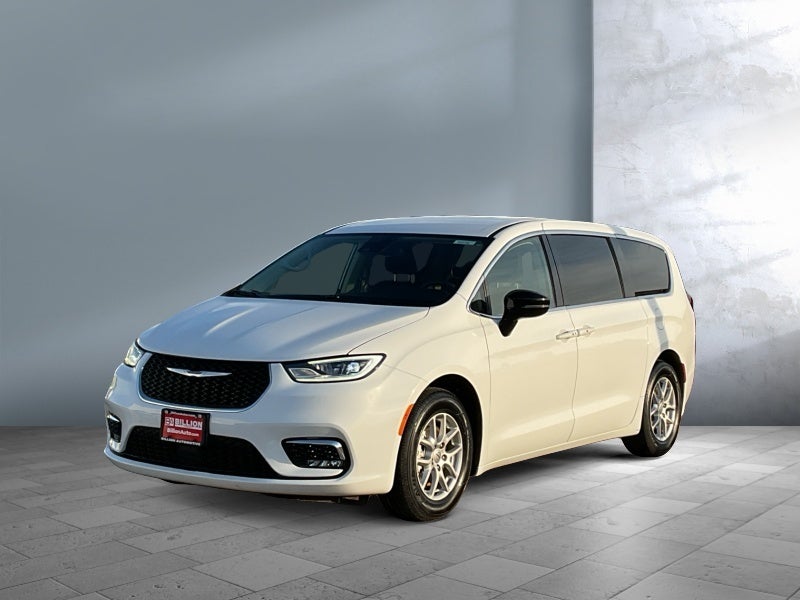 2024 Chrysler Pacifica Touring L in White — front three-quarter view