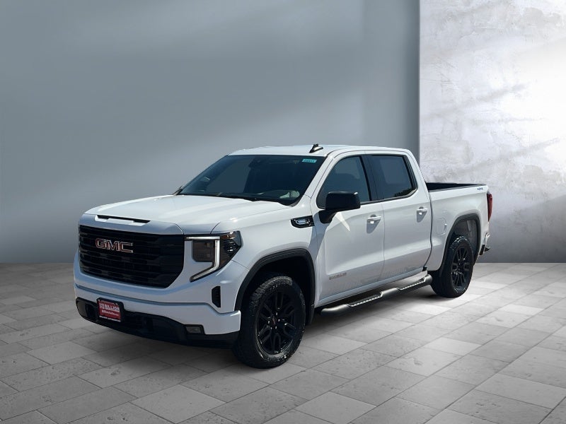 2026 GMC Sierra 1500 Elevation in Summit White — front three-quarter view